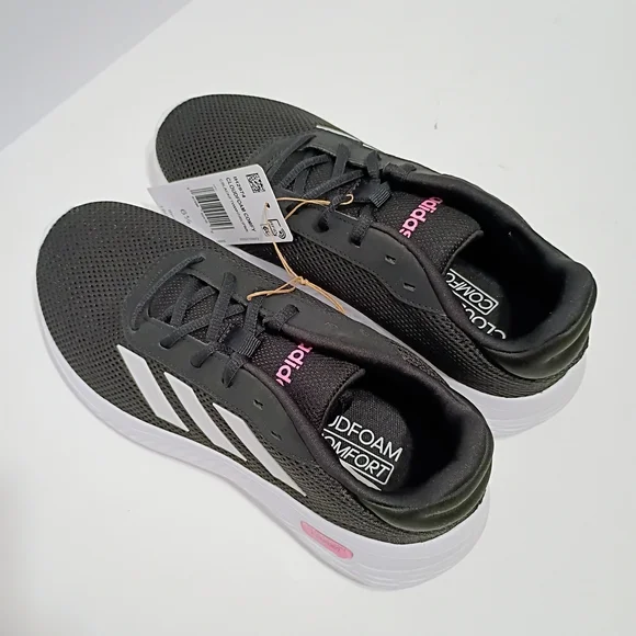 Adidas Cloudfoam Comfy Women's Black Running Trainers - Picture 4 of 11